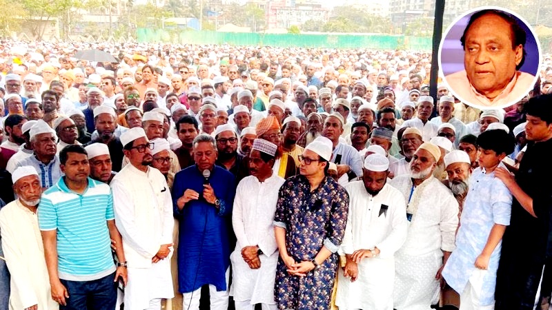 আবদুল্লাহ আল নোমানের জানাজায় মানুষের ঢল