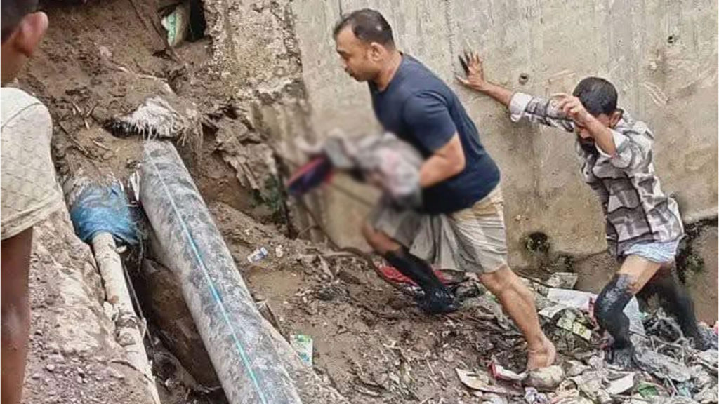 খালে তলিয়ে যাওয়া সেই শিশুর মরদেহ উদ্ধার