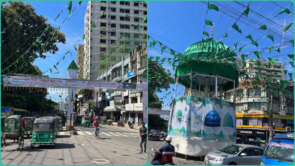 জশনে জুলুস ঘিরে চট্টগ্রামের অলিগলিতে উৎসবমুখর পরিবেশ