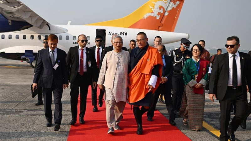 ঢাকায় ভুটানের প্রধানমন্ত্রী শেরিং টোবগে