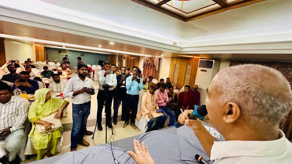 সৌহার্দ্য ও ভ্রাতৃত্বের বন্ধনে সিআরএফ’র ইফতার মাহফিল সম্পন্ন