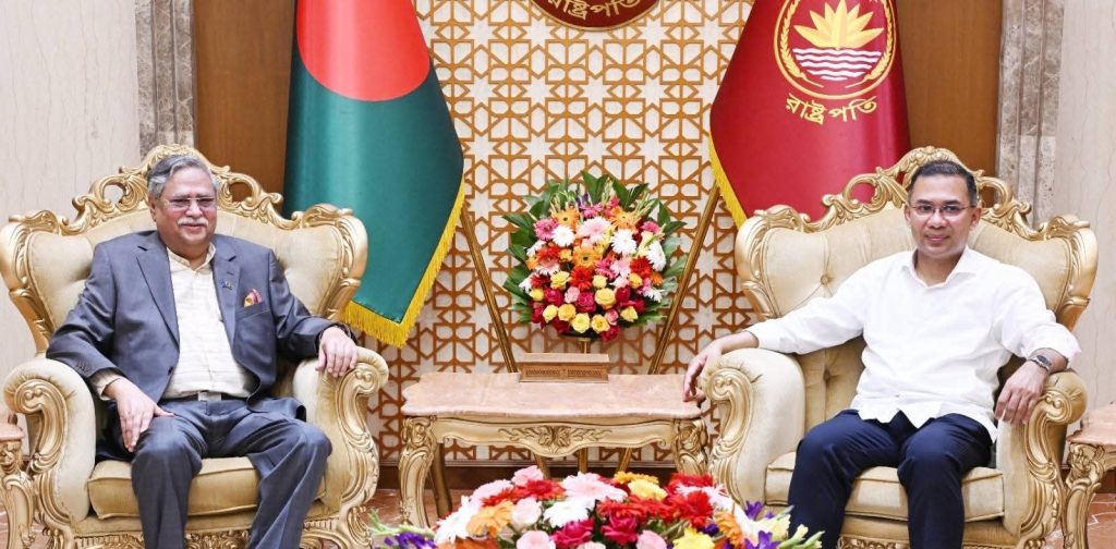স্বাধীনতা দিবস উপলক্ষে রাষ্ট্রপতির সঙ্গে প্রধানমন্ত্রীর সাক্ষাৎ