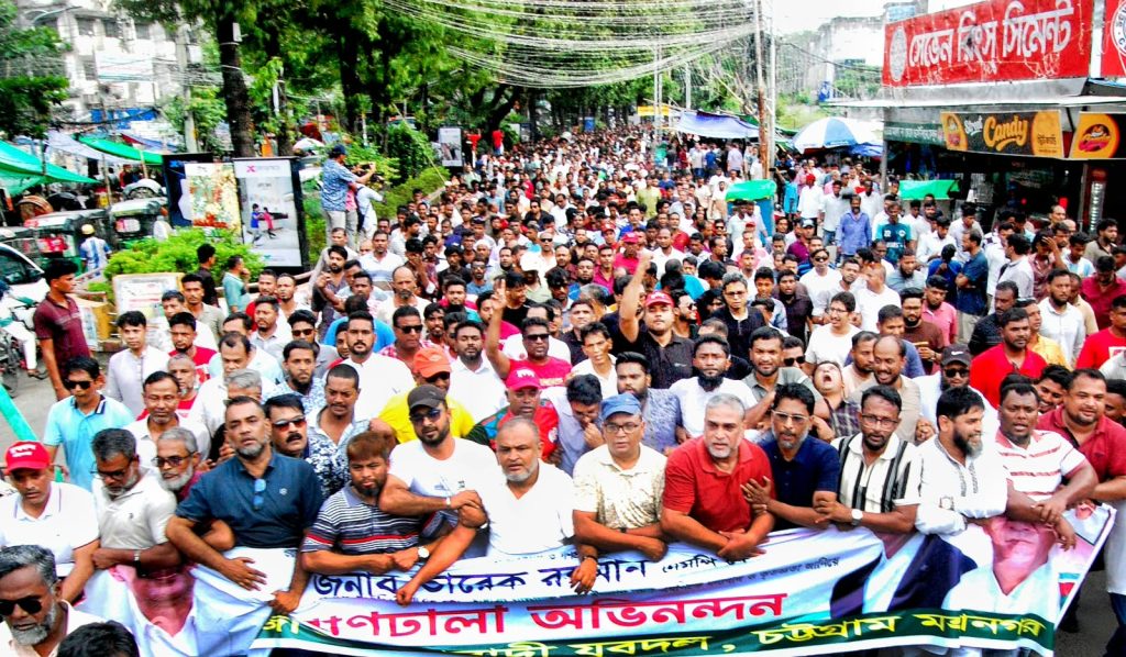 অতীতের মতো ভবিষ্যতেও যেকোনো চ্যালেঞ্জ মোকাবেলায় যুবদল অগ্রণী ভূমিকা রাখবে: দীপ্তি-শাহেদ