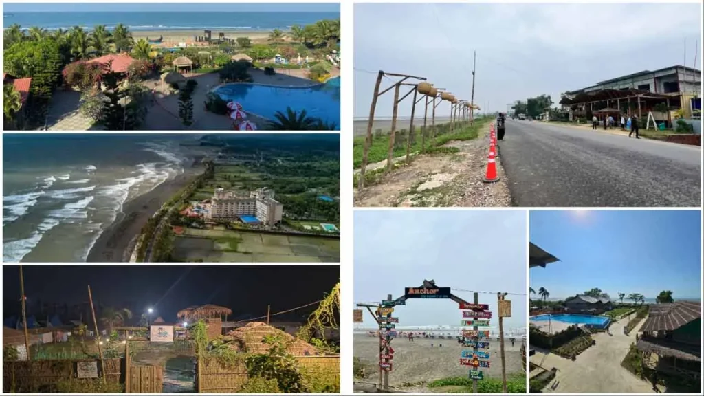 মেরিনড্রাইভের দুই পাশে আড়াইশ অবৈধ রিসোর্ট, সৈকত দখল করেও চলছে ব্যবসা
